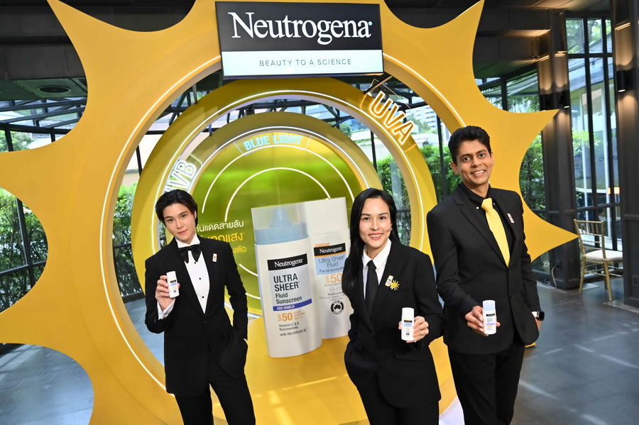 Neutrogena เปิดตัว ‘กันแดดสายลับ’ Ultra Sheer Fluid Sunscreen พร้อมพรีเซนเตอร์ใหม่ เจี๊ยบ–ลลนา ในคอนเซปต์ Smart Beauty