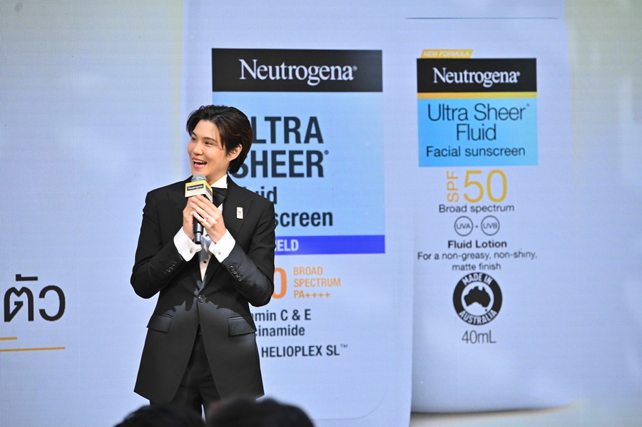 Neutrogena เปิดตัว ‘กันแดดสายลับ’ Ultra Sheer Fluid Sunscreen พร้อมพรีเซนเตอร์ใหม่ เจี๊ยบ–ลลนา ในคอนเซปต์ Smart Beauty
