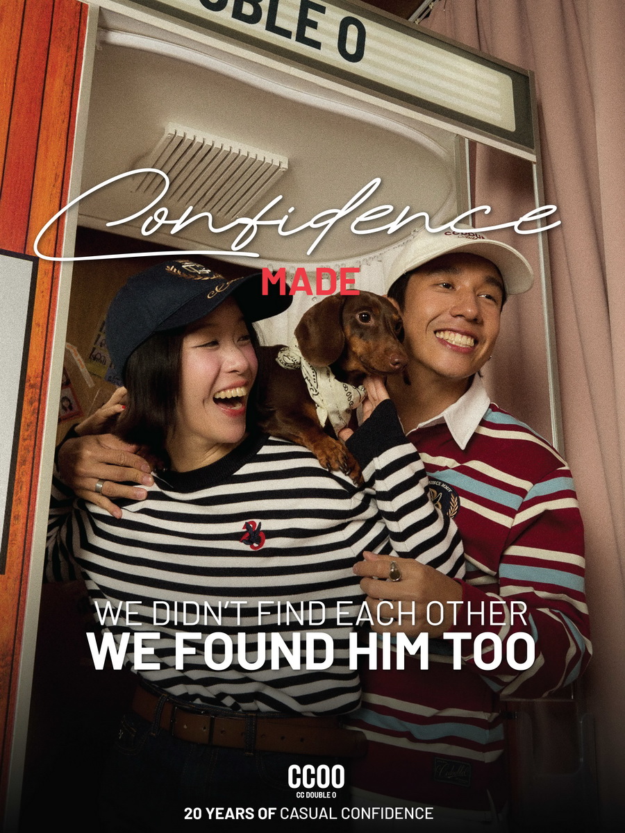 CC DOUBLE O ฉลอง 20 ปี เติมพลังความมั่นใจผ่านแคมเปญ ‘Confidence Made Casual’