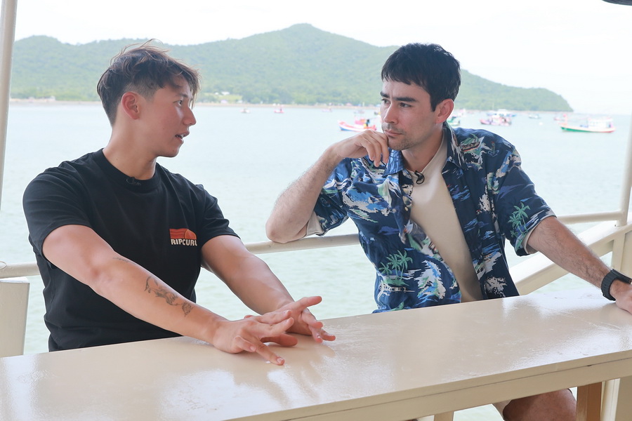 'ทราย สก๊อต' ร่วมภารกิจรักษ์ทะเลกับ 'หลุยส์ เฮส’ ในรายการ Mission 7