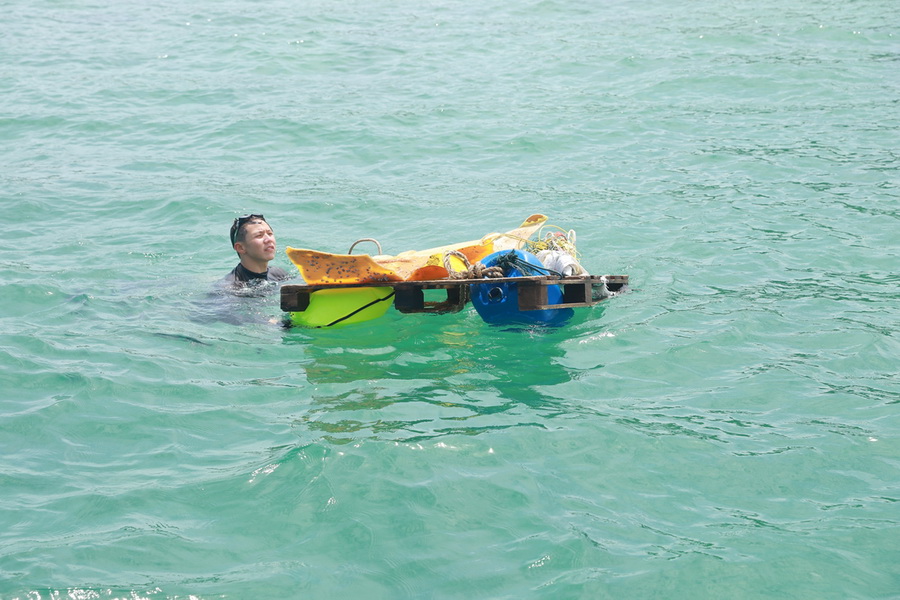 'ทราย สก๊อต' ร่วมภารกิจรักษ์ทะเลกับ 'หลุยส์ เฮส’ ในรายการ Mission 7