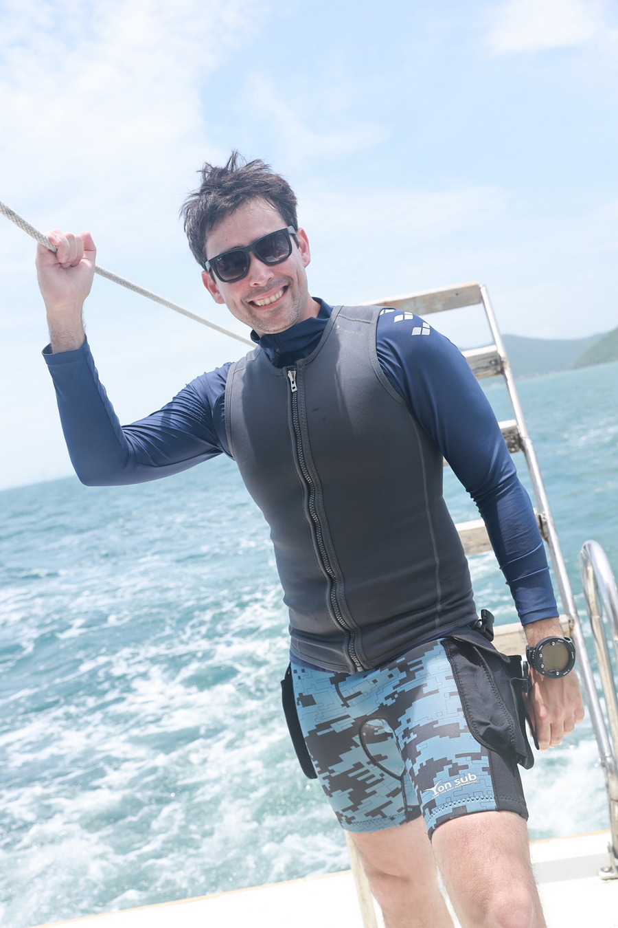 'ทราย สก๊อต' ร่วมภารกิจรักษ์ทะเลกับ 'หลุยส์ เฮส’ ในรายการ Mission 7