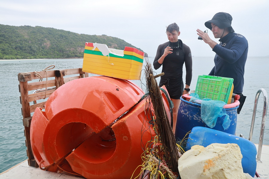 'ทราย สก๊อต' ร่วมภารกิจรักษ์ทะเลกับ 'หลุยส์ เฮส’ ในรายการ Mission 7