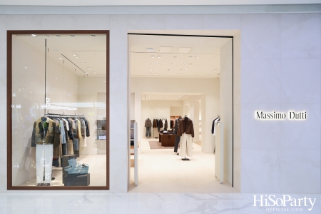 Massimo Dutti เปิดแฟลกชิพสโตร์โฉมใหม่ ณ ICONSIAM พร้อมเปิดตัวคอลเลกชันล่าสุดและนิทรรศการศิลป์จาก PHKA Studio