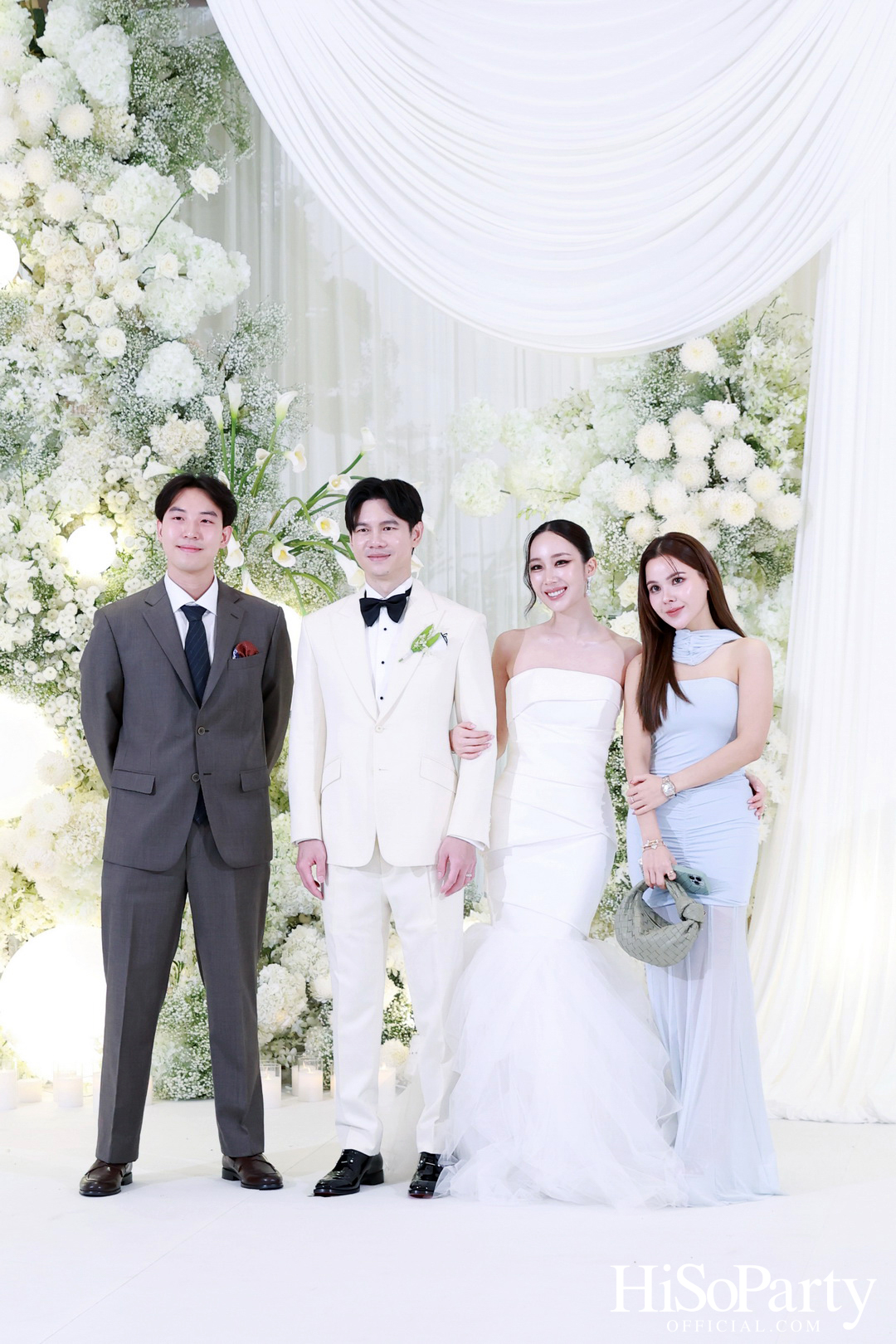 งานฉลองมงคลสมรสระหว่าง สรัลชนา อภิสมัยมงคล และ บุญปวีณ บุญมีโชติ