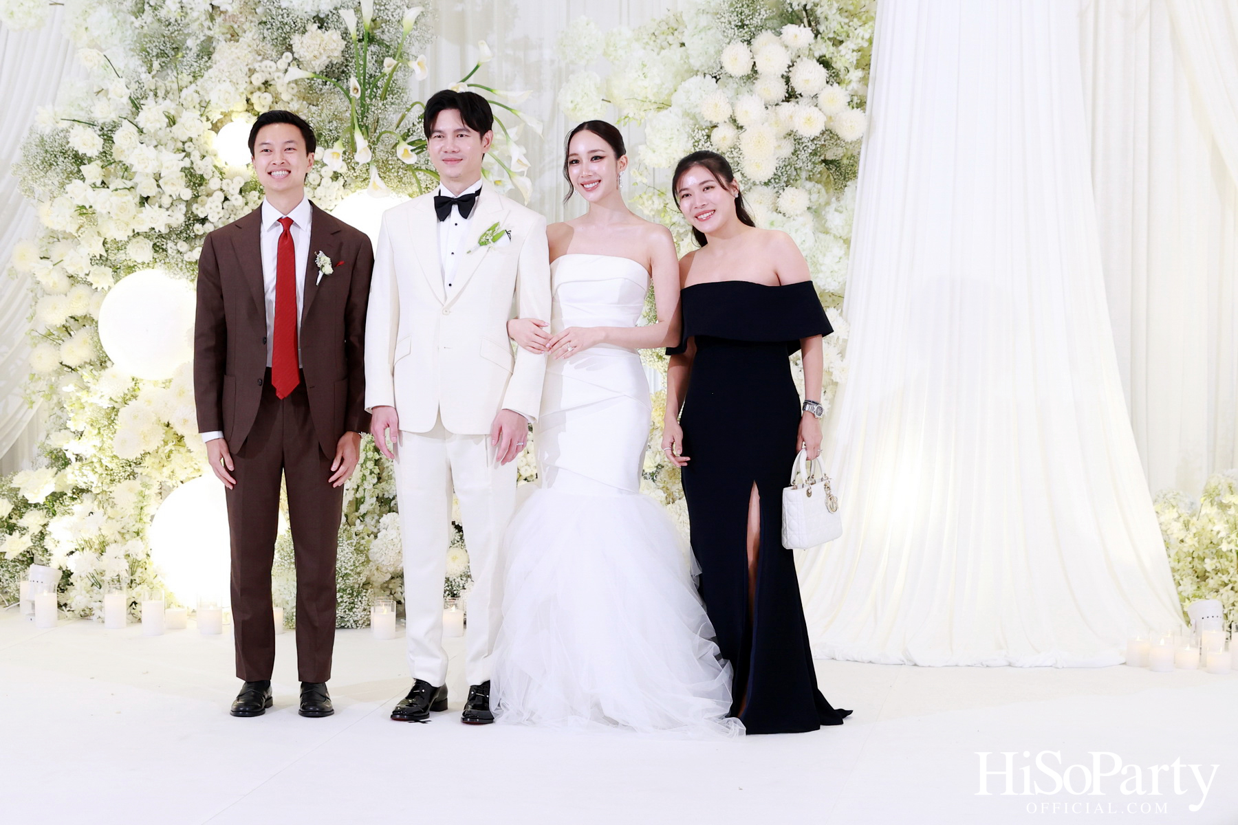 งานฉลองมงคลสมรสระหว่าง สรัลชนา อภิสมัยมงคล และ บุญปวีณ บุญมีโชติ