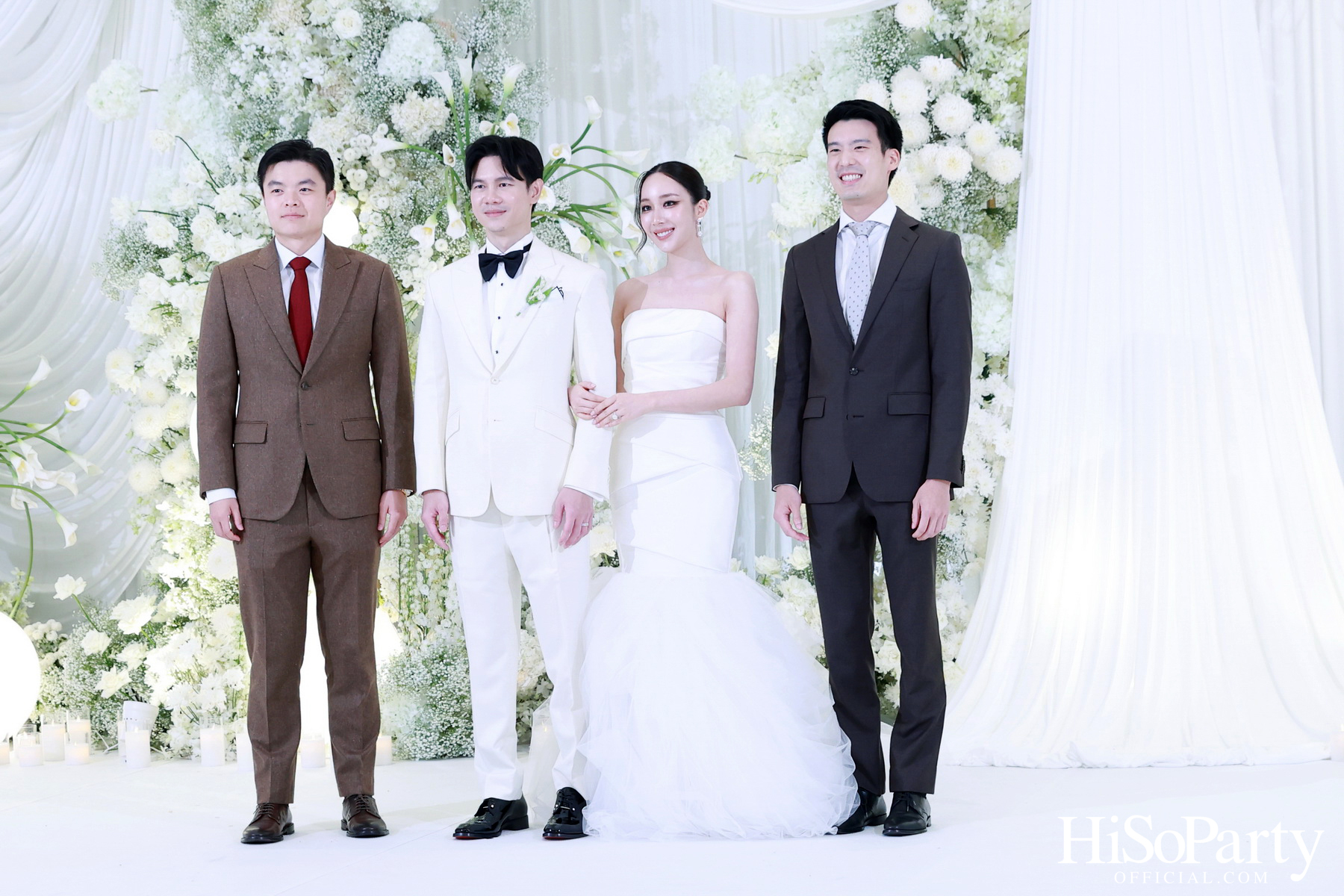 งานฉลองมงคลสมรสระหว่าง สรัลชนา อภิสมัยมงคล และ บุญปวีณ บุญมีโชติ