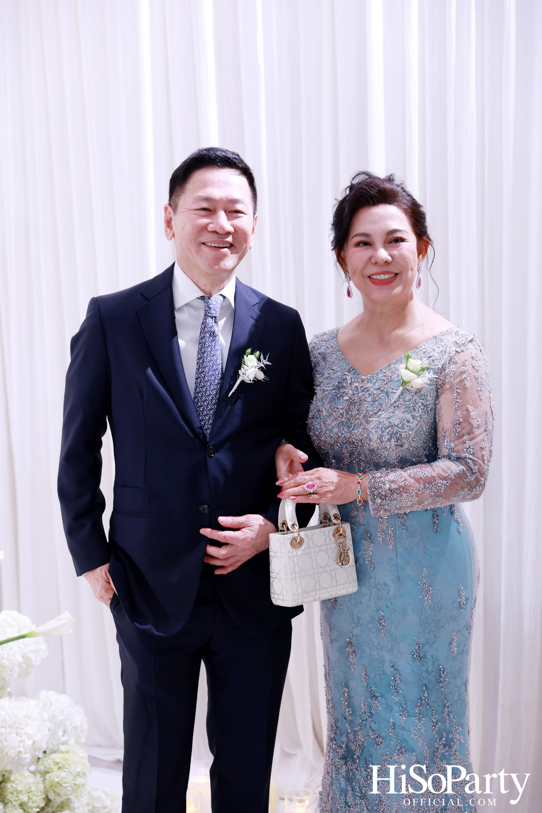 งานฉลองมงคลสมรสระหว่าง สรัลชนา อภิสมัยมงคล และ บุญปวีณ บุญมีโชติ