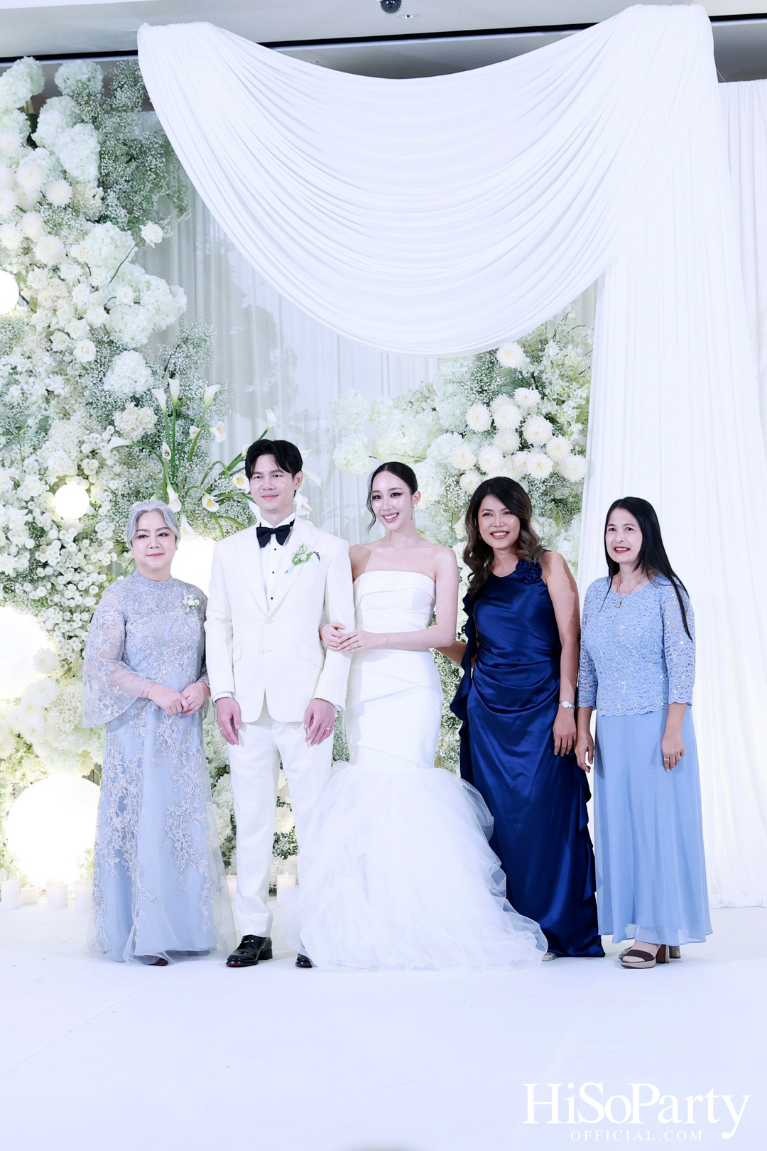 งานฉลองมงคลสมรสระหว่าง สรัลชนา อภิสมัยมงคล และ บุญปวีณ บุญมีโชติ