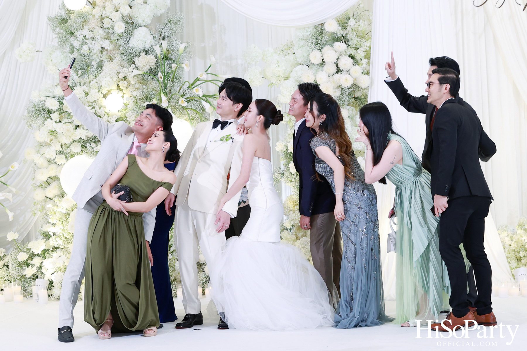 งานฉลองมงคลสมรสระหว่าง สรัลชนา อภิสมัยมงคล และ บุญปวีณ บุญมีโชติ