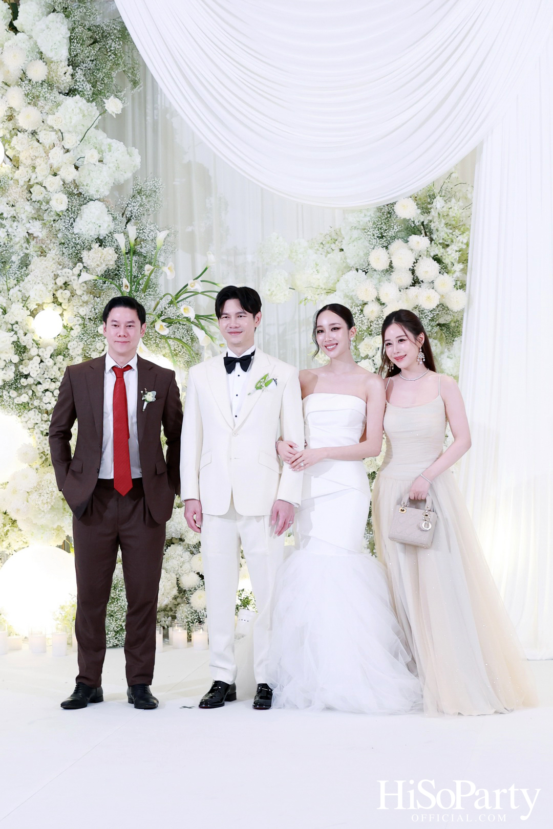 งานฉลองมงคลสมรสระหว่าง สรัลชนา อภิสมัยมงคล และ บุญปวีณ บุญมีโชติ