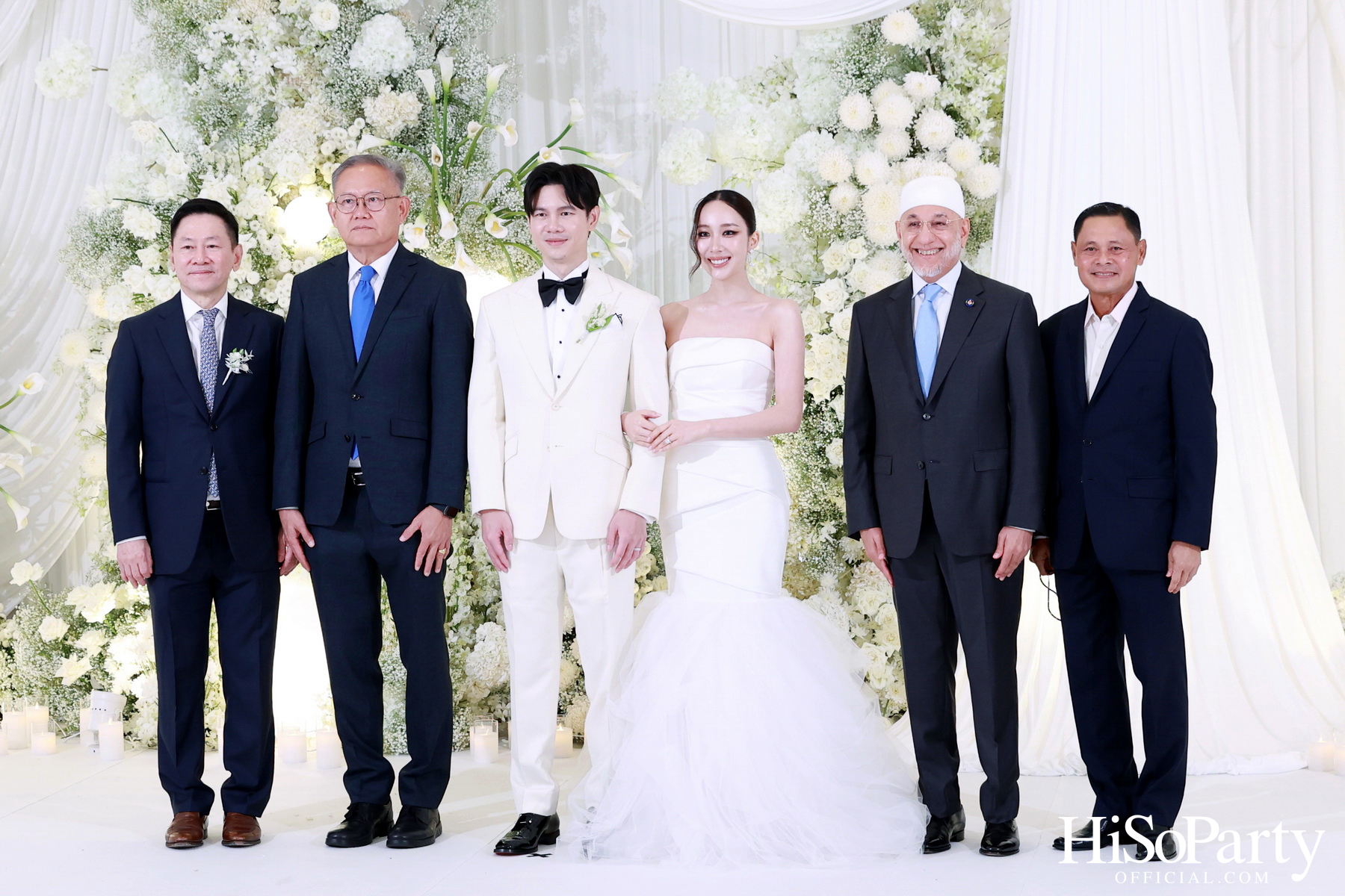 งานฉลองมงคลสมรสระหว่าง สรัลชนา อภิสมัยมงคล และ บุญปวีณ บุญมีโชติ