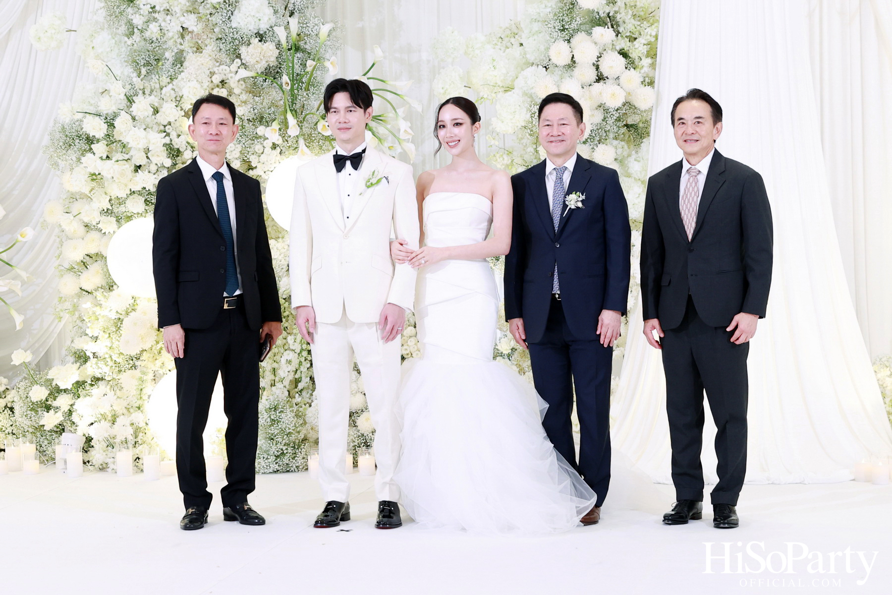 งานฉลองมงคลสมรสระหว่าง สรัลชนา อภิสมัยมงคล และ บุญปวีณ บุญมีโชติ