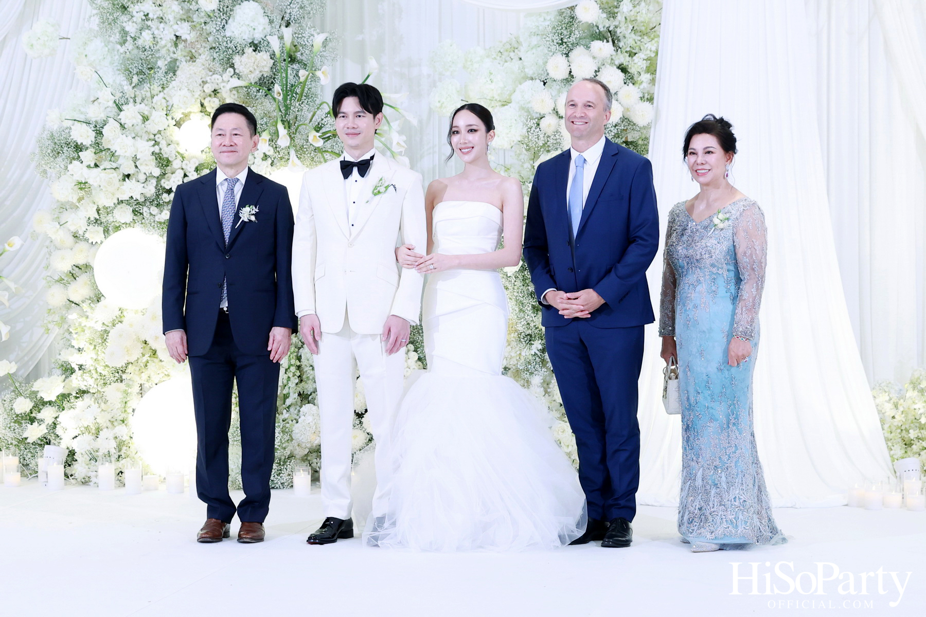 งานฉลองมงคลสมรสระหว่าง สรัลชนา อภิสมัยมงคล และ บุญปวีณ บุญมีโชติ