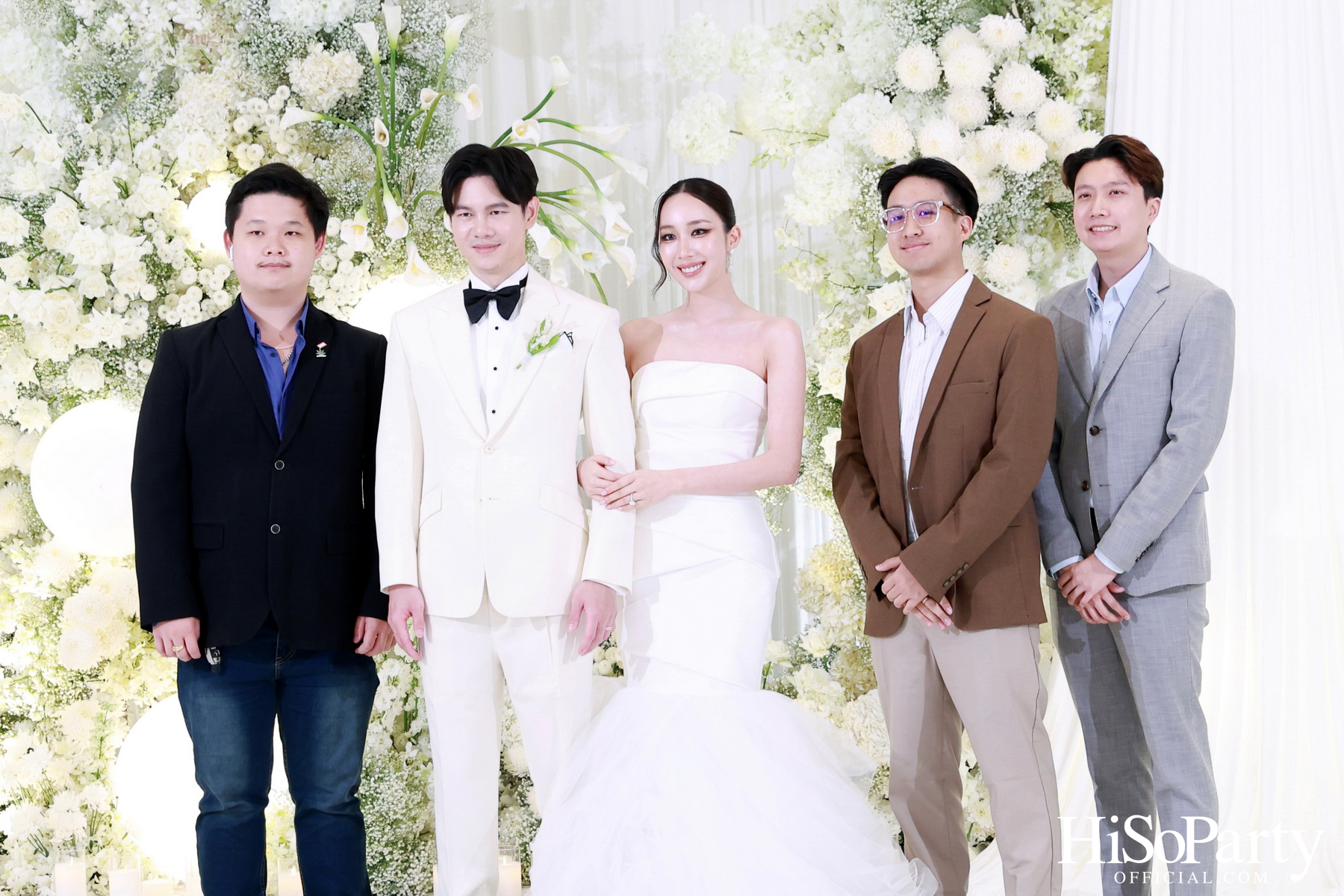 งานฉลองมงคลสมรสระหว่าง สรัลชนา อภิสมัยมงคล และ บุญปวีณ บุญมีโชติ