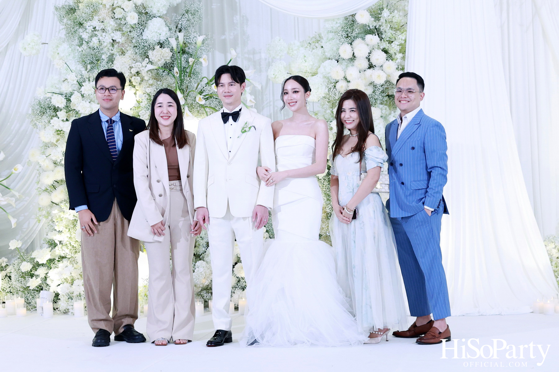 งานฉลองมงคลสมรสระหว่าง สรัลชนา อภิสมัยมงคล และ บุญปวีณ บุญมีโชติ