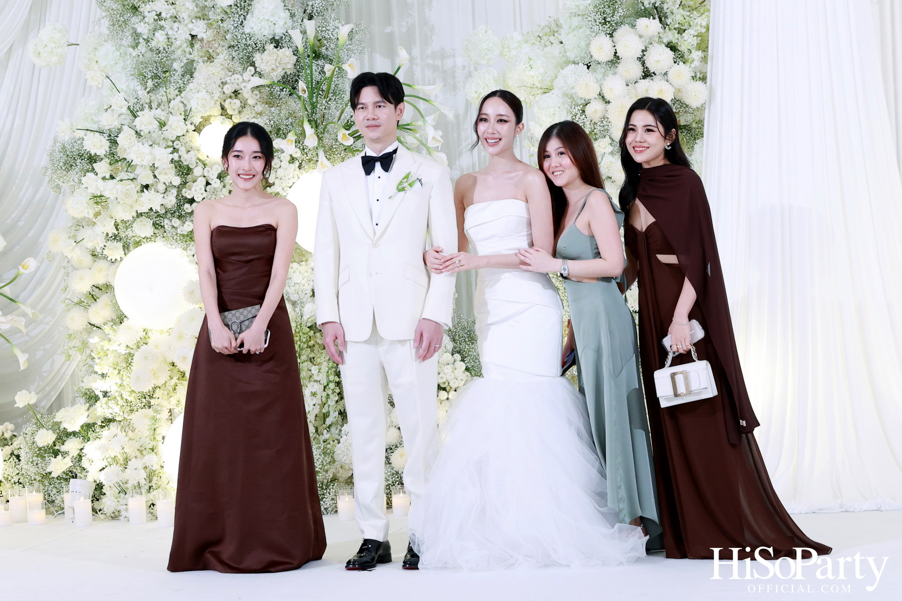 งานฉลองมงคลสมรสระหว่าง สรัลชนา อภิสมัยมงคล และ บุญปวีณ บุญมีโชติ