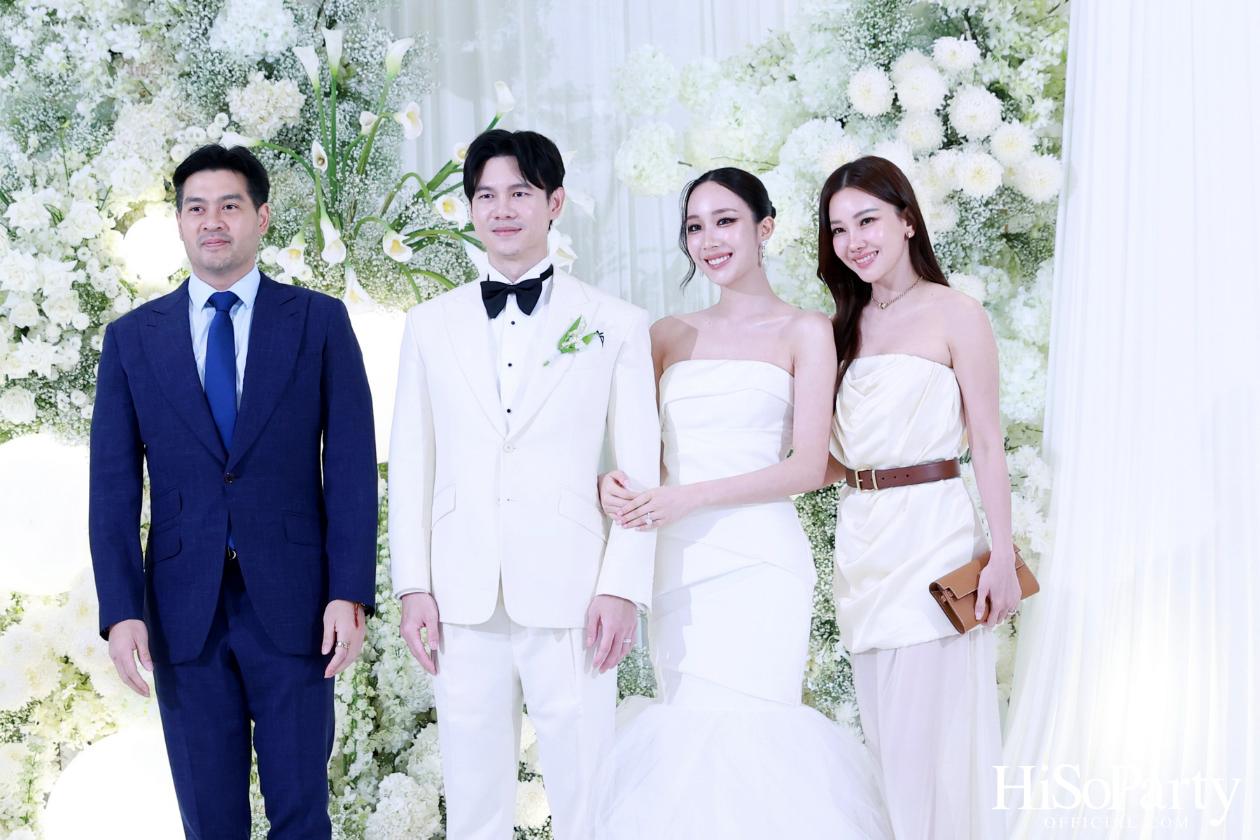 งานฉลองมงคลสมรสระหว่าง สรัลชนา อภิสมัยมงคล และ บุญปวีณ บุญมีโชติ