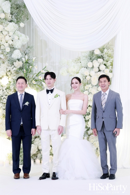 งานฉลองมงคลสมรสระหว่าง สรัลชนา อภิสมัยมงคล และ บุญปวีณ บุญมีโชติ
