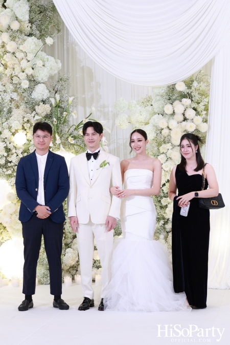 งานฉลองมงคลสมรสระหว่าง สรัลชนา อภิสมัยมงคล และ บุญปวีณ บุญมีโชติ