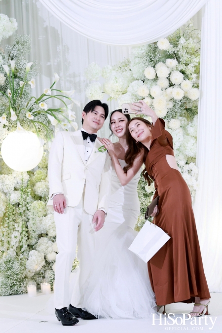 งานฉลองมงคลสมรสระหว่าง สรัลชนา อภิสมัยมงคล และ บุญปวีณ บุญมีโชติ