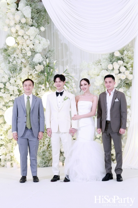 งานฉลองมงคลสมรสระหว่าง สรัลชนา อภิสมัยมงคล และ บุญปวีณ บุญมีโชติ