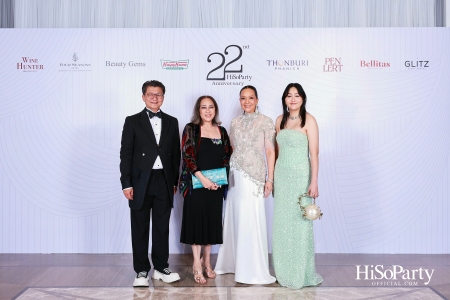 'The Heart of Sharing – หัวใจแห่งการแบ่งปัน' ฉลอง 22 ปี HiSoParty กาล่าดินเนอร์การกุศลสุดยิ่งใหญ่