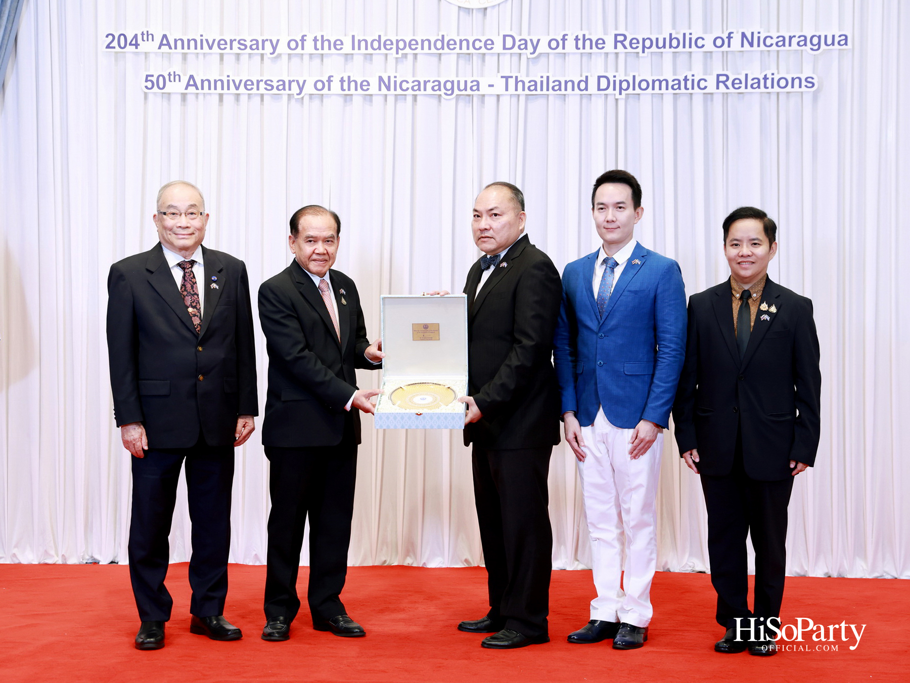 สถานกงสุลใหญ่นิการากัว จัดงานเฉลิมฉลองวันชาติและ 50 ปี ความสัมพันธ์ทางการทูตไทย–นิการากัว ครั้งแรกในประเทศไทย