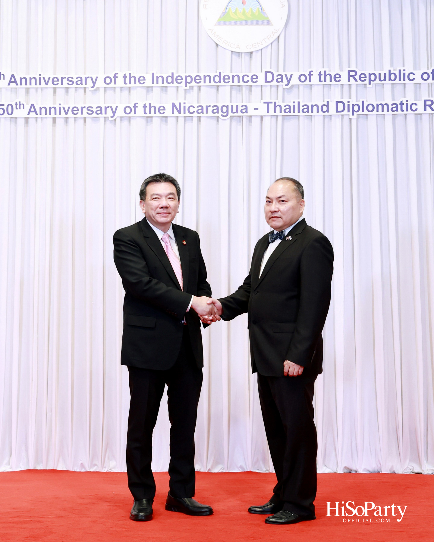 สถานกงสุลใหญ่นิการากัว จัดงานเฉลิมฉลองวันชาติและ 50 ปี ความสัมพันธ์ทางการทูตไทย–นิการากัว ครั้งแรกในประเทศไทย