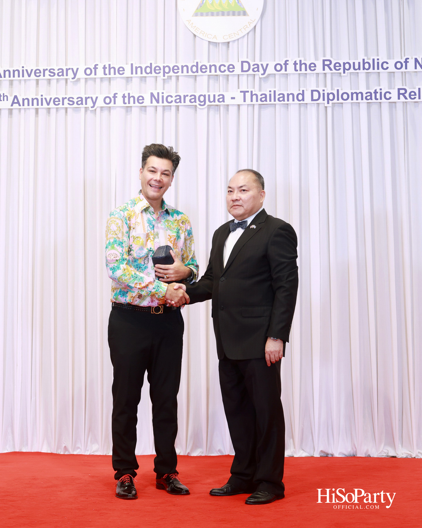สถานกงสุลใหญ่นิการากัว จัดงานเฉลิมฉลองวันชาติและ 50 ปี ความสัมพันธ์ทางการทูตไทย–นิการากัว ครั้งแรกในประเทศไทย