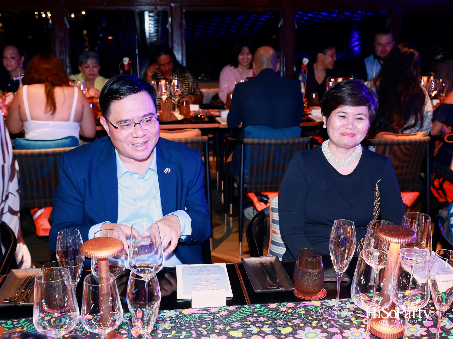 กาล่าดินเนอร์คอนเสิร์ตโดย Mariachi Bonitas de Dinorah บนเรือแซฟฟรอน เฉลิมฉลอง 50 ปี ความสัมพันธ์ทางการทูตไทย–เม็กซิโก