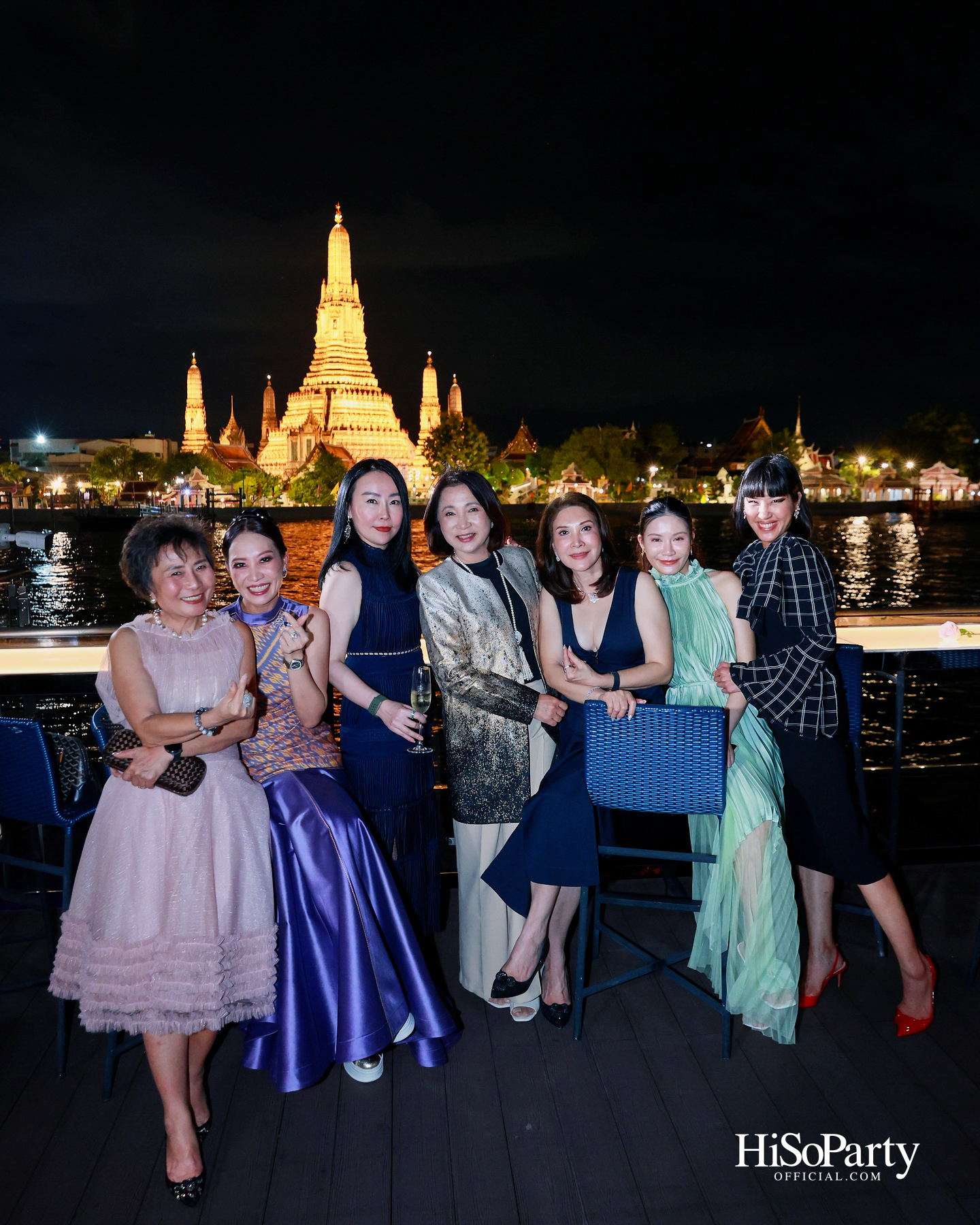 กาล่าดินเนอร์คอนเสิร์ตโดย Mariachi Bonitas de Dinorah บนเรือแซฟฟรอน เฉลิมฉลอง 50 ปี ความสัมพันธ์ทางการทูตไทย–เม็กซิโก