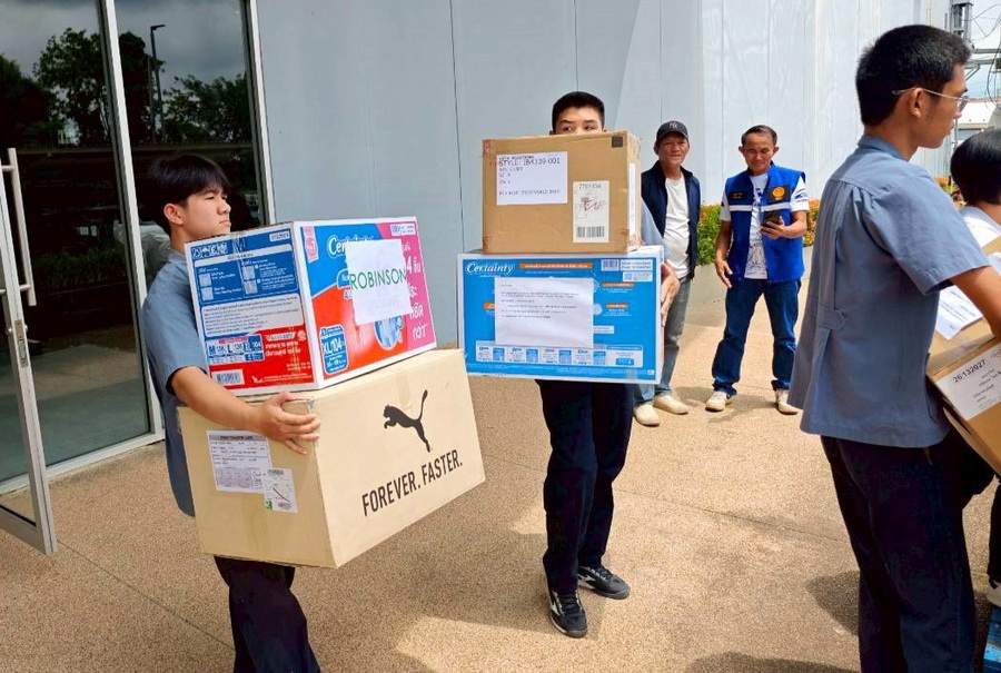 โรบินสัน ผนึกกำลังพันธมิตร ส่งมอบกำลังใจช่วยเหลือผู้ประสบเหตุชายแดนไทย–กัมพูชา