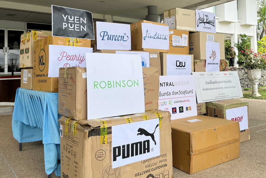 โรบินสัน ผนึกกำลังพันธมิตร ส่งมอบกำลังใจช่วยเหลือผู้ประสบเหตุชายแดนไทย–กัมพูชา