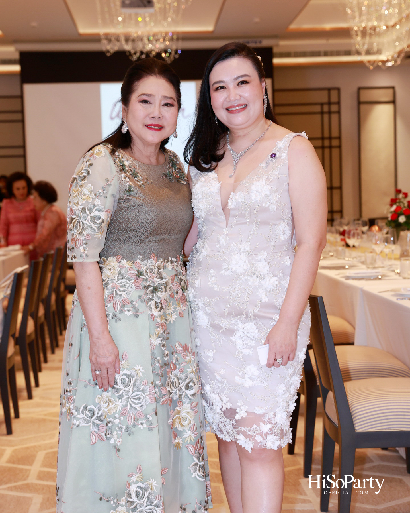 บิวตี้เจมส์ร่วมยินดีและจัดประมูลการกุศล แก่ประธานสภาสมาคมสตรีแห่งชาติฯ คนใหม่