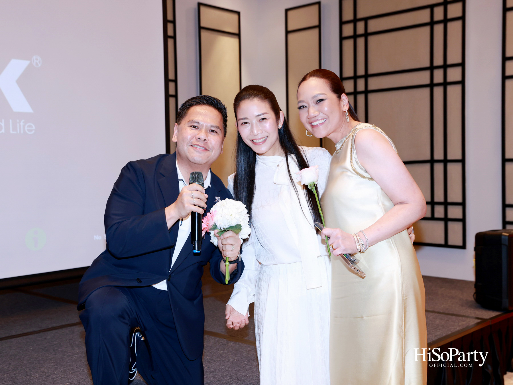 บิวตี้เจมส์ร่วมยินดีและจัดประมูลการกุศล แก่ประธานสภาสมาคมสตรีแห่งชาติฯ คนใหม่