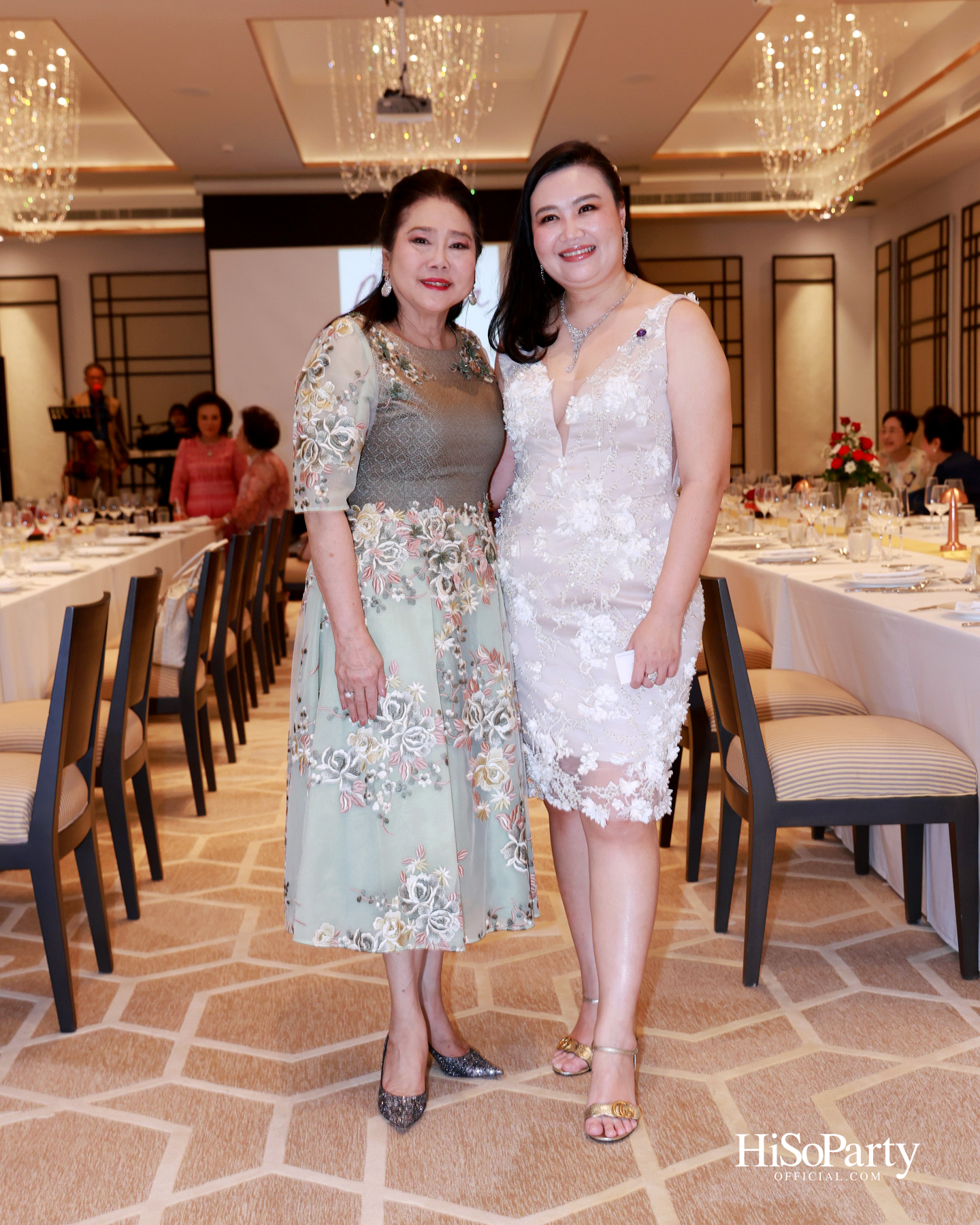 บิวตี้เจมส์ร่วมยินดีและจัดประมูลการกุศล แก่ประธานสภาสมาคมสตรีแห่งชาติฯ คนใหม่