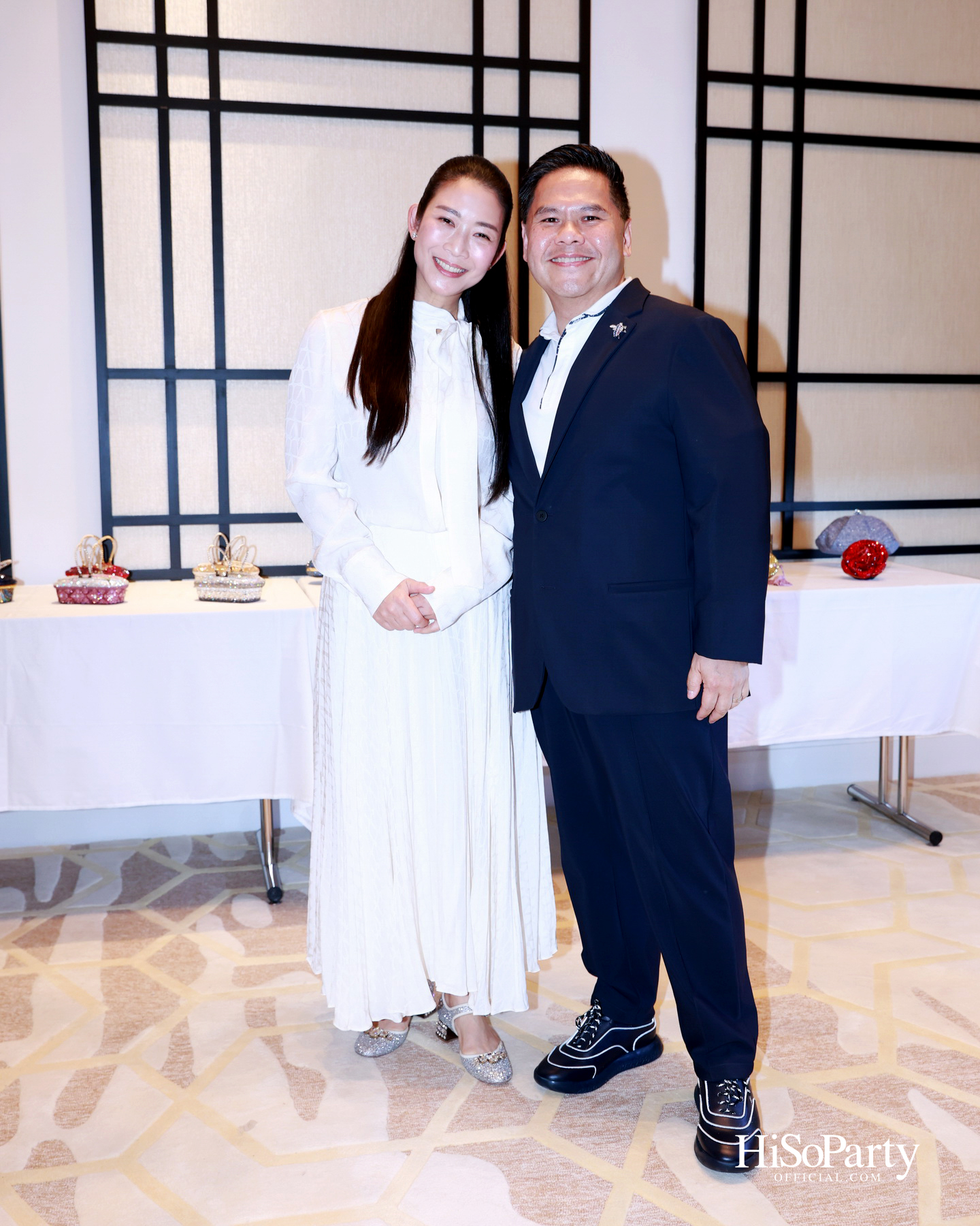 บิวตี้เจมส์ร่วมยินดีและจัดประมูลการกุศล แก่ประธานสภาสมาคมสตรีแห่งชาติฯ คนใหม่