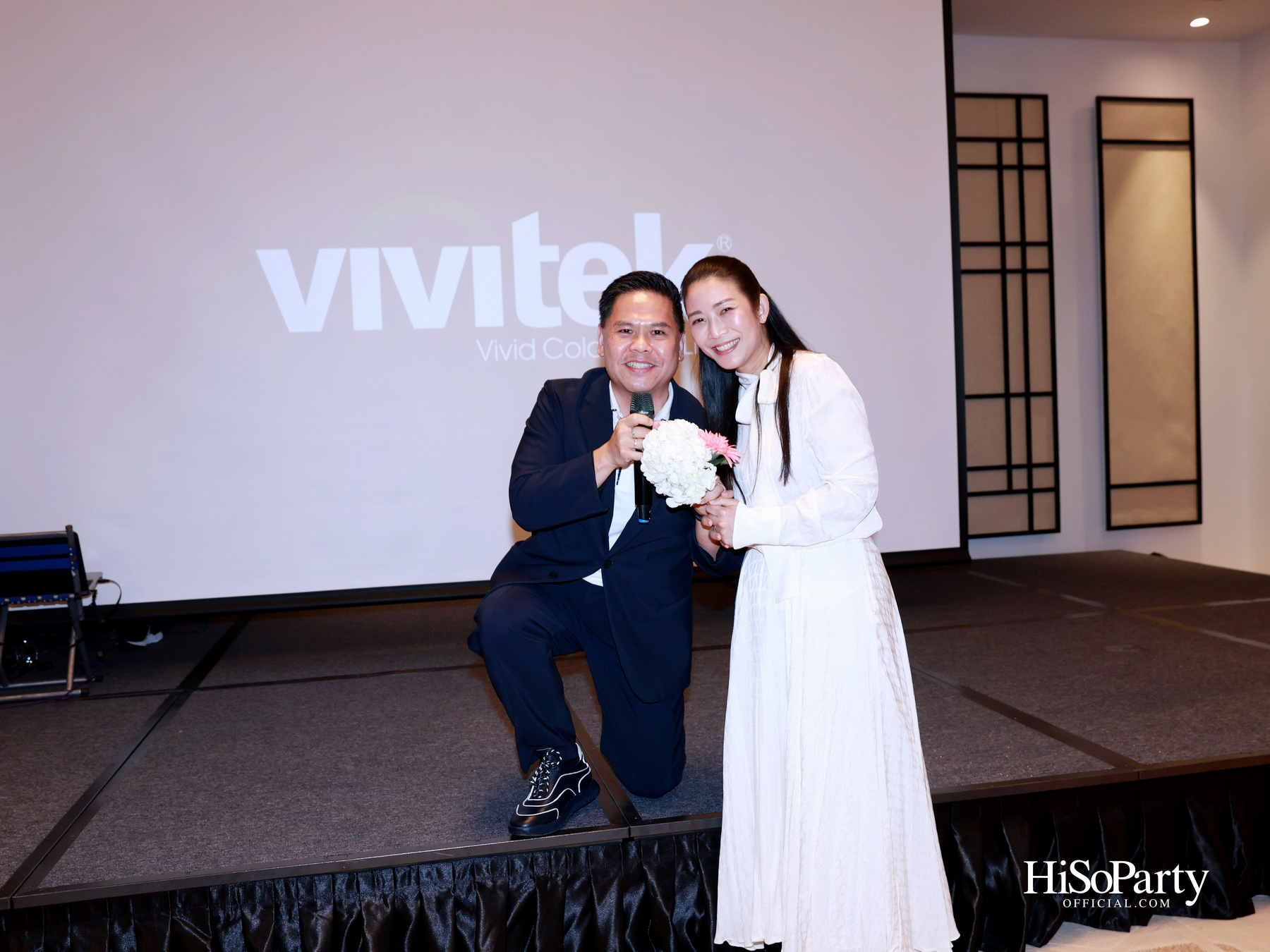 บิวตี้เจมส์ร่วมยินดีและจัดประมูลการกุศล แก่ประธานสภาสมาคมสตรีแห่งชาติฯ คนใหม่