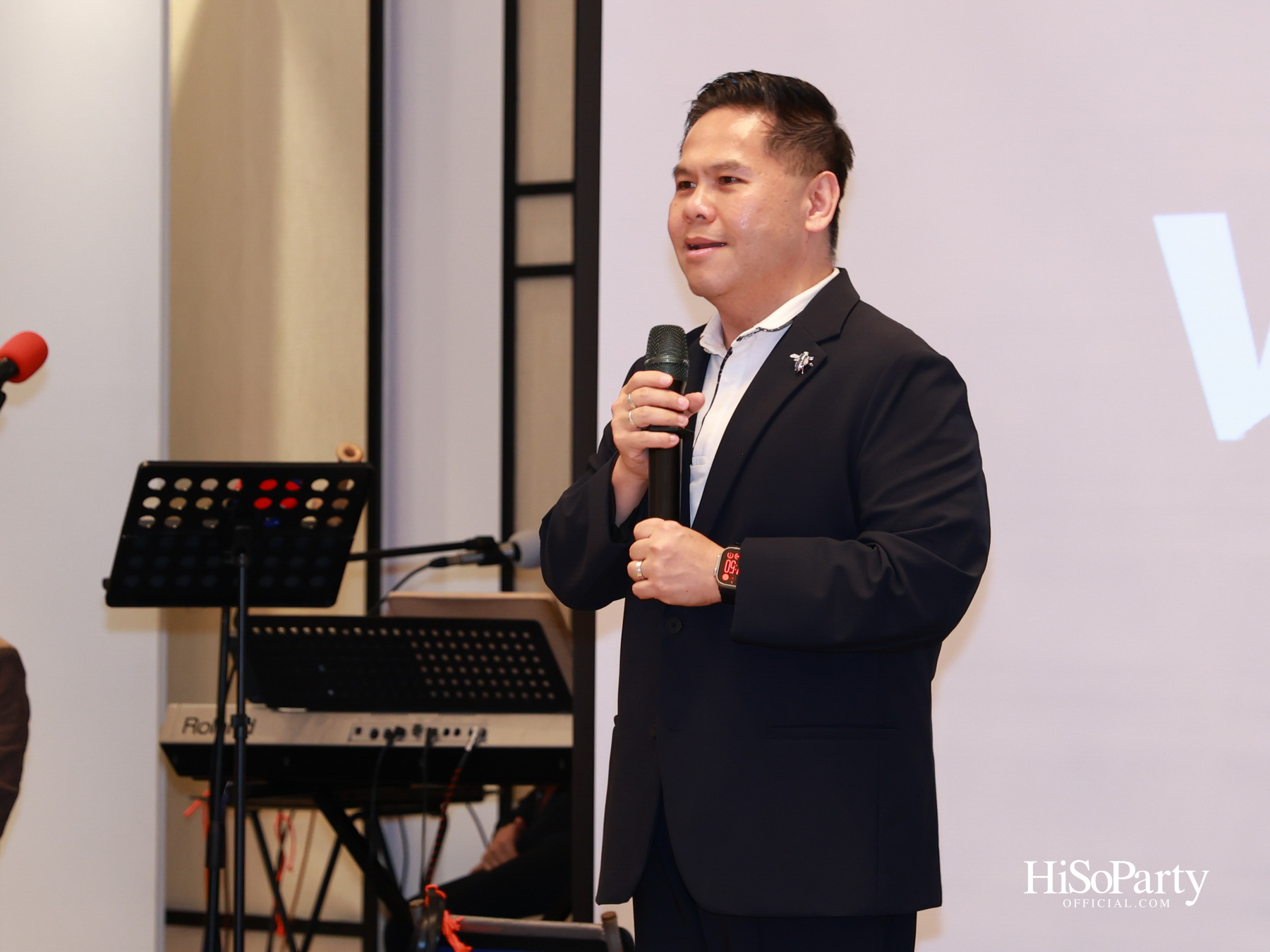 บิวตี้เจมส์ร่วมยินดีและจัดประมูลการกุศล แก่ประธานสภาสมาคมสตรีแห่งชาติฯ คนใหม่