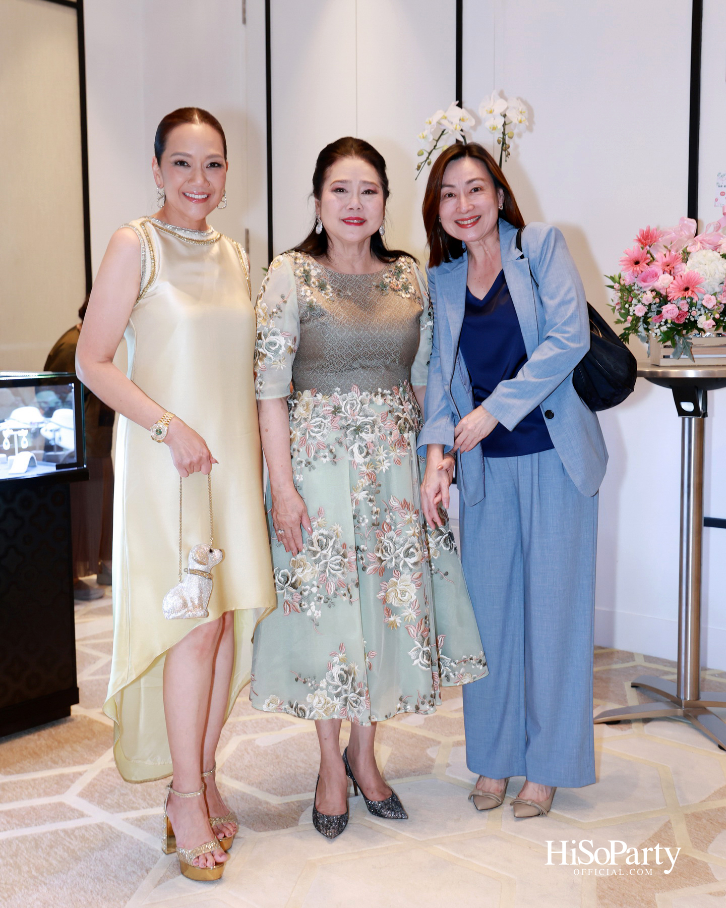 บิวตี้เจมส์ร่วมยินดีและจัดประมูลการกุศล แก่ประธานสภาสมาคมสตรีแห่งชาติฯ คนใหม่