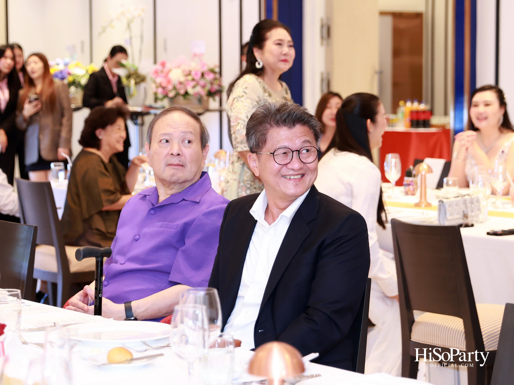 บิวตี้เจมส์ร่วมยินดีและจัดประมูลการกุศล แก่ประธานสภาสมาคมสตรีแห่งชาติฯ คนใหม่