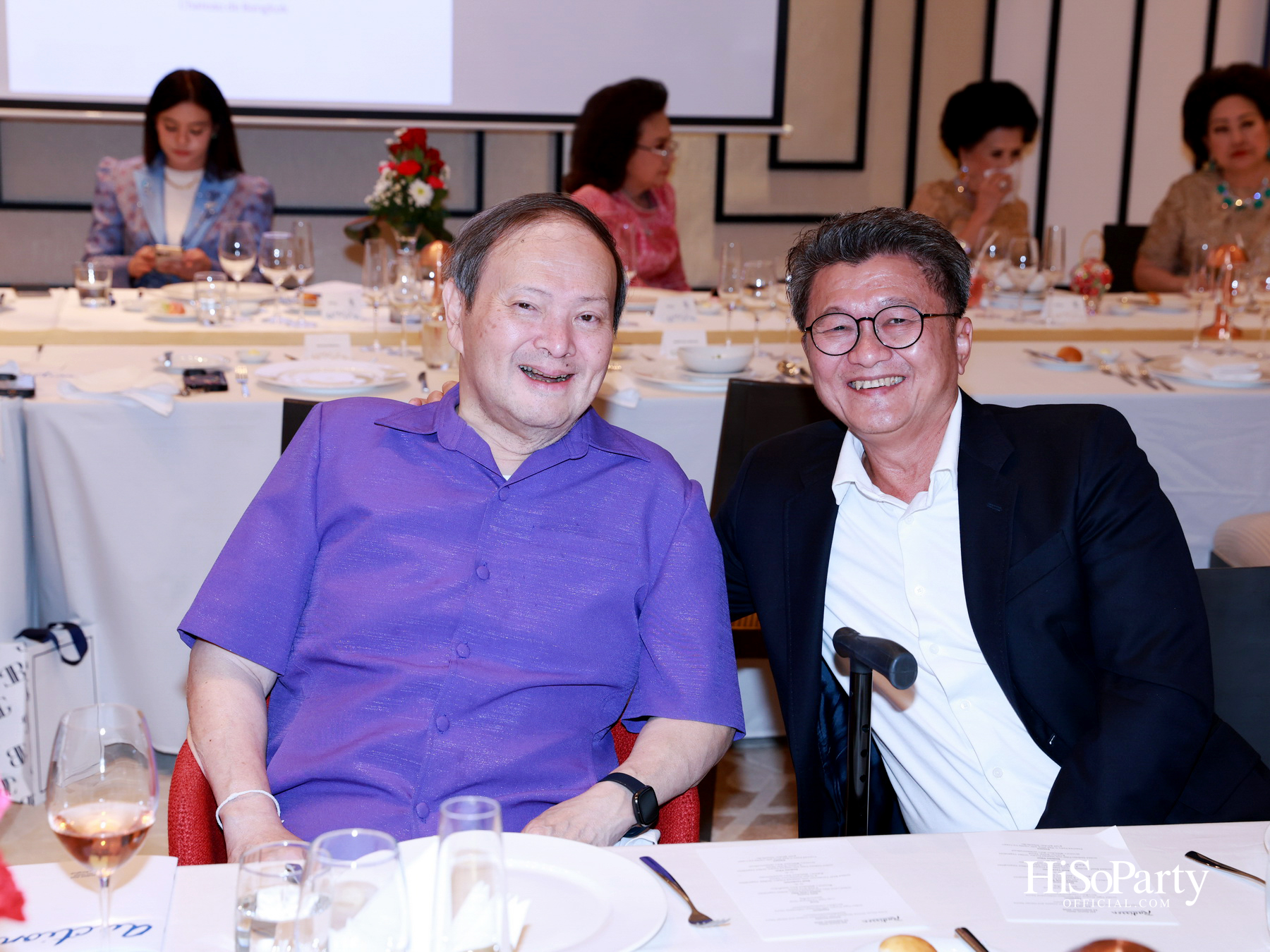 บิวตี้เจมส์ร่วมยินดีและจัดประมูลการกุศล แก่ประธานสภาสมาคมสตรีแห่งชาติฯ คนใหม่