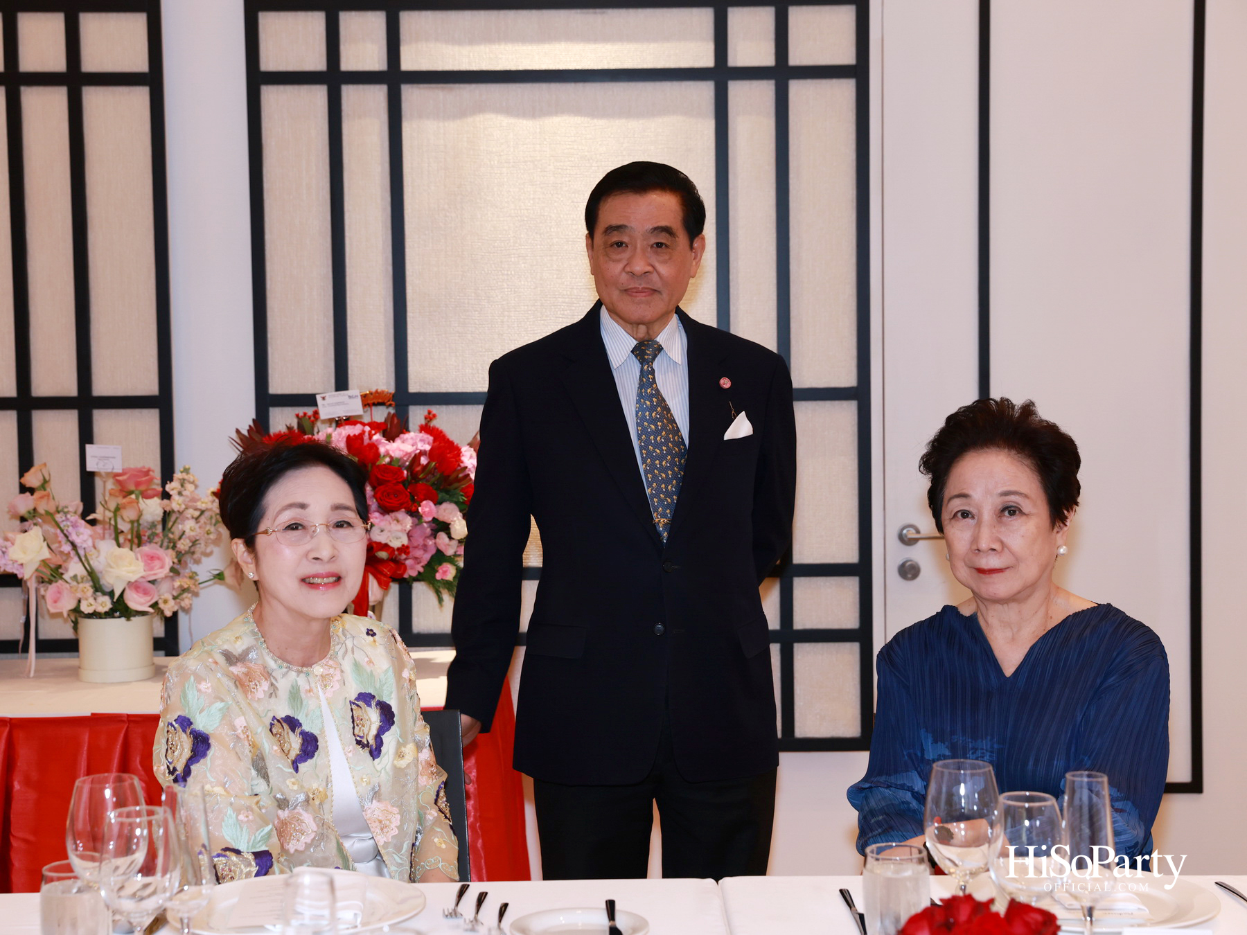 บิวตี้เจมส์ร่วมยินดีและจัดประมูลการกุศล แก่ประธานสภาสมาคมสตรีแห่งชาติฯ คนใหม่