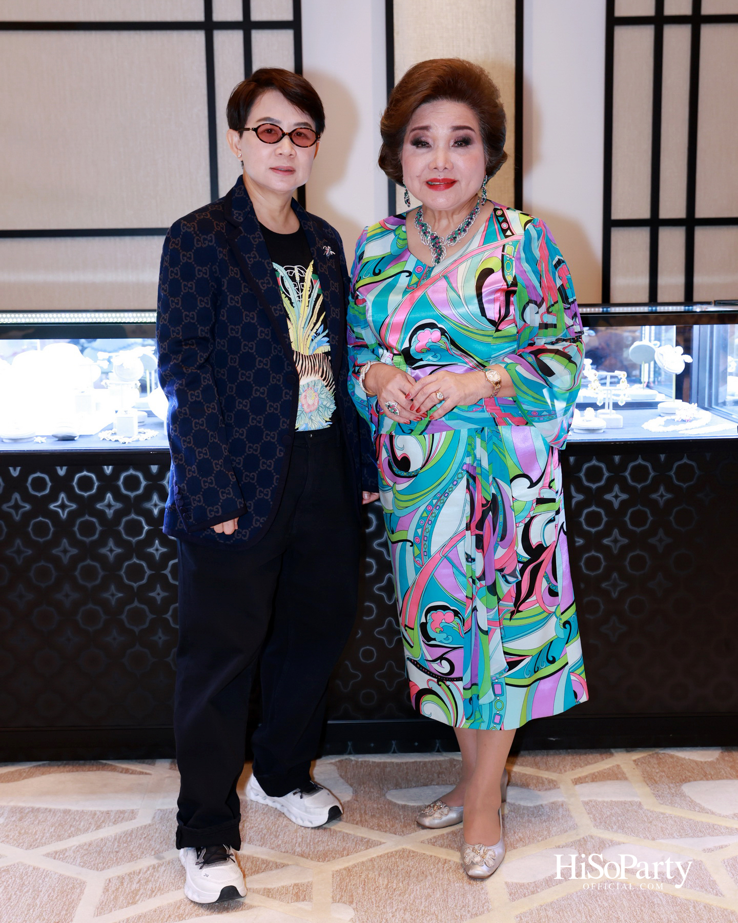 บิวตี้เจมส์ร่วมยินดีและจัดประมูลการกุศล แก่ประธานสภาสมาคมสตรีแห่งชาติฯ คนใหม่