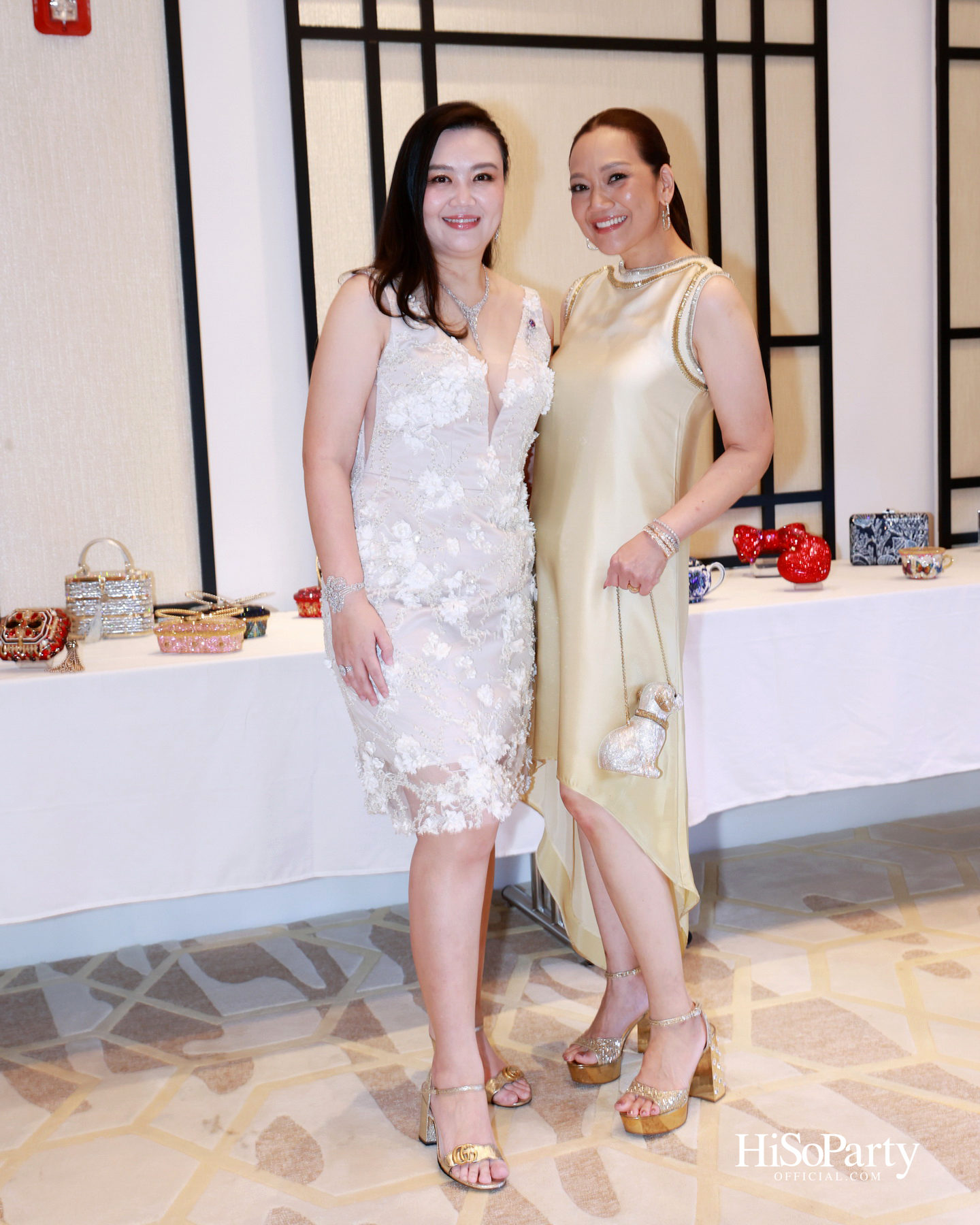 บิวตี้เจมส์ร่วมยินดีและจัดประมูลการกุศล แก่ประธานสภาสมาคมสตรีแห่งชาติฯ คนใหม่