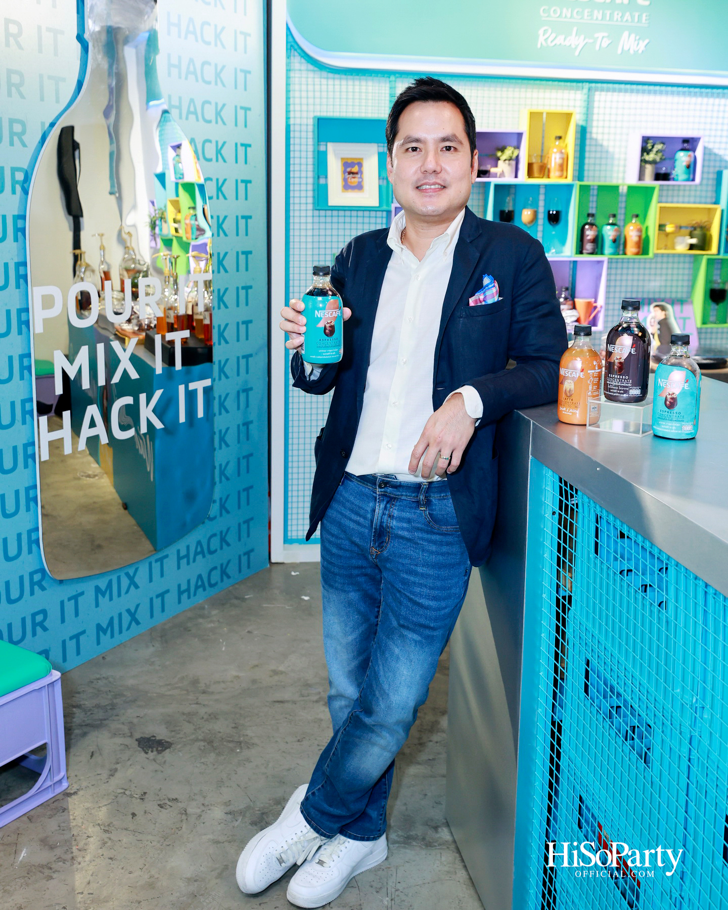 เนสกาแฟจัดปาร์ตี้เปิดตัว ‘NESCAFÉ Concentrate Ready-To-Mix’ นวัตกรรมกาแฟเข้มข้น พร้อมคอฟฟี่ เฮ้าส์ ปาร์ตี้กลางถนนทรงวาด