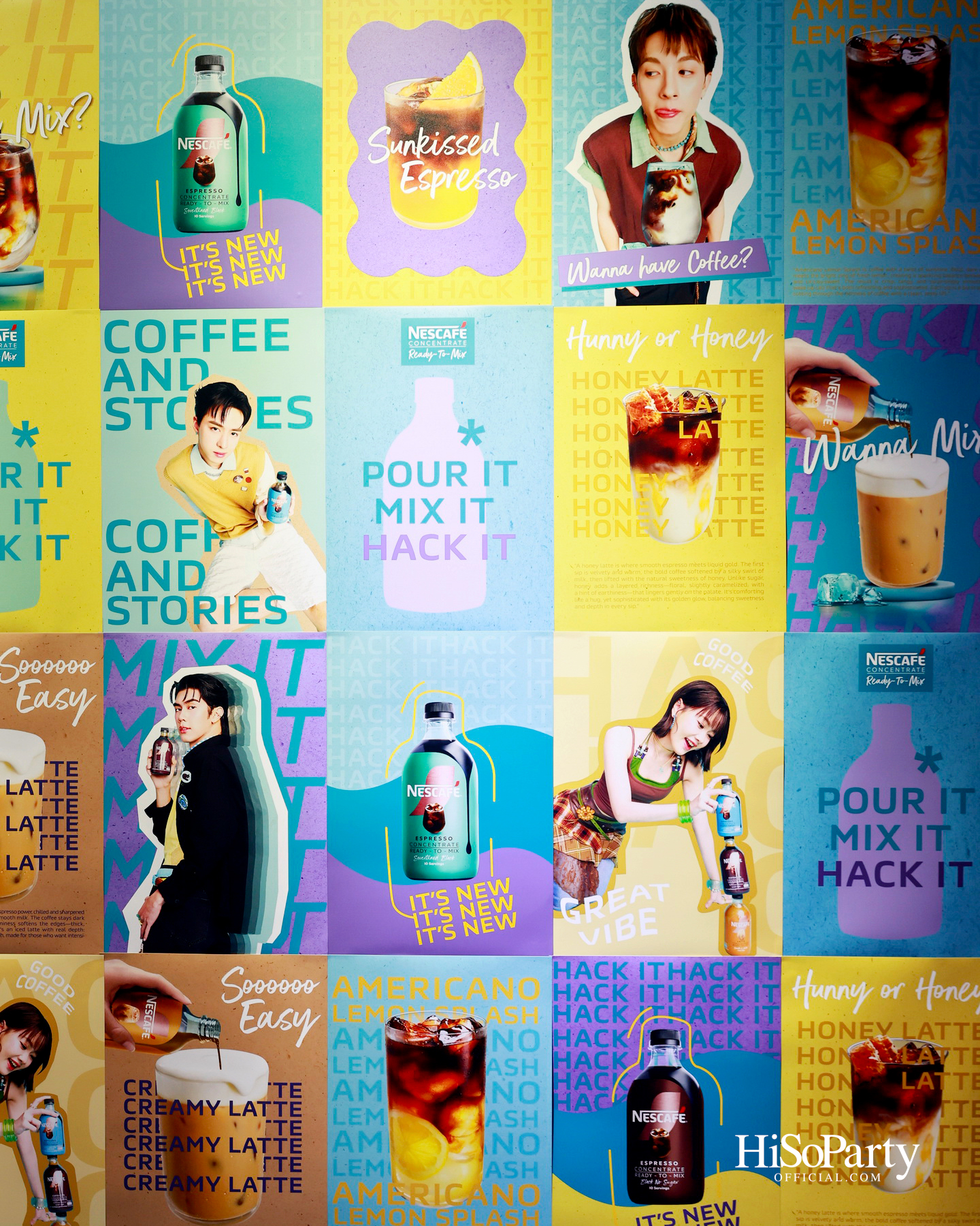 เนสกาแฟจัดปาร์ตี้เปิดตัว ‘NESCAFÉ Concentrate Ready-To-Mix’ นวัตกรรมกาแฟเข้มข้น พร้อมคอฟฟี่ เฮ้าส์ ปาร์ตี้กลางถนนทรงวาด