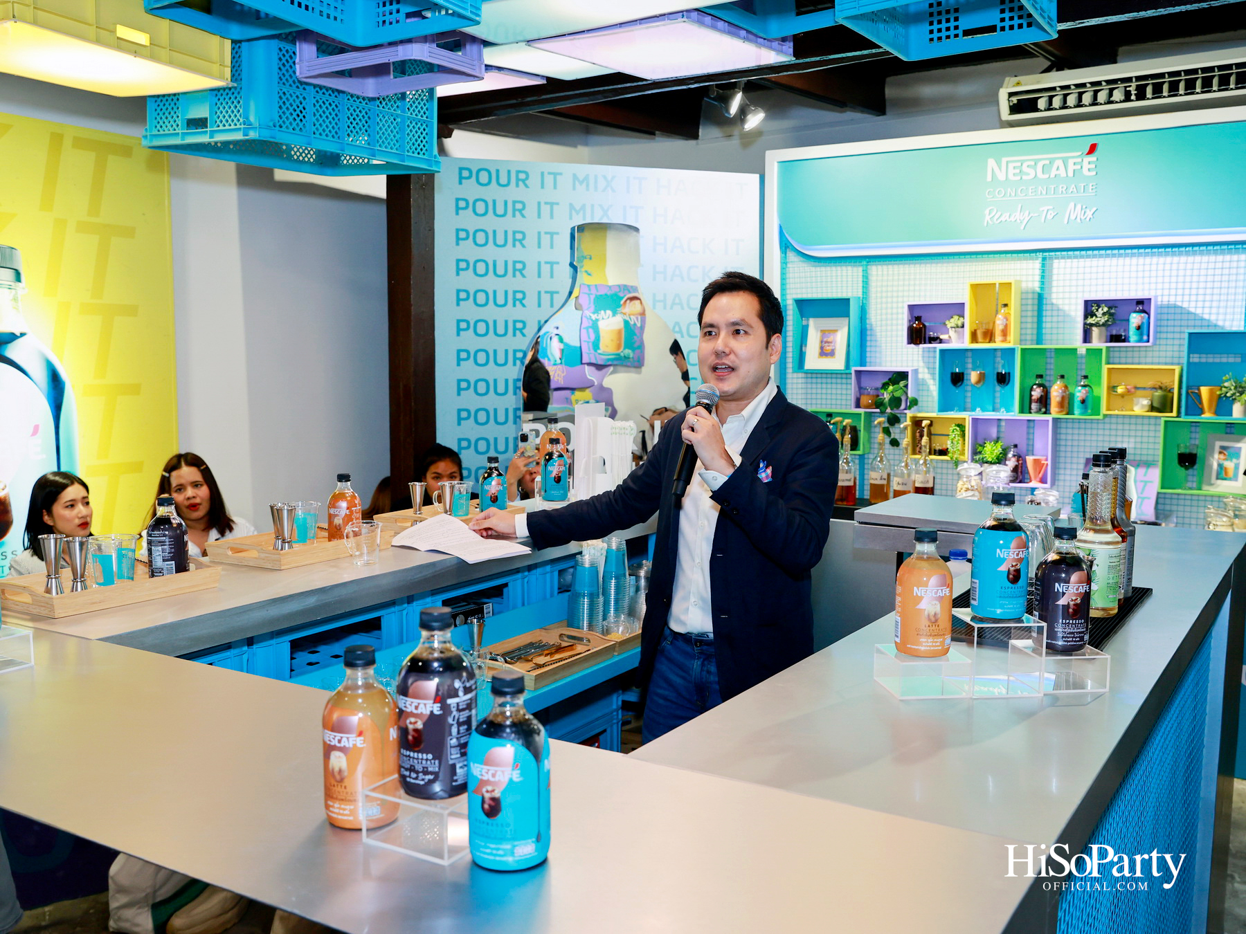 เนสกาแฟจัดปาร์ตี้เปิดตัว ‘NESCAFÉ Concentrate Ready-To-Mix’ นวัตกรรมกาแฟเข้มข้น พร้อมคอฟฟี่ เฮ้าส์ ปาร์ตี้กลางถนนทรงวาด