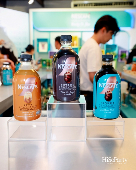 เนสกาแฟจัดปาร์ตี้เปิดตัว ‘NESCAFÉ Concentrate Ready-To-Mix’ นวัตกรรมกาแฟเข้มข้น พร้อมคอฟฟี่ เฮ้าส์ ปาร์ตี้กลางถนนทรงวาด
